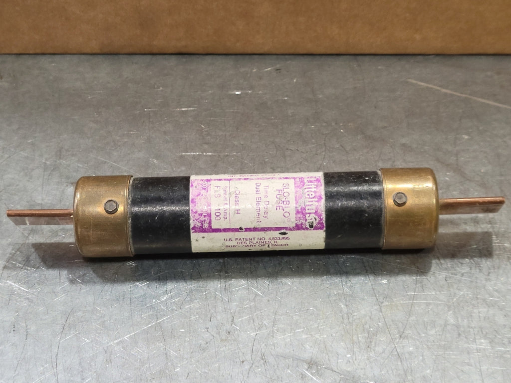 LITTELFUSE 100 Amp Class H Time Delay Fuse FLS-100