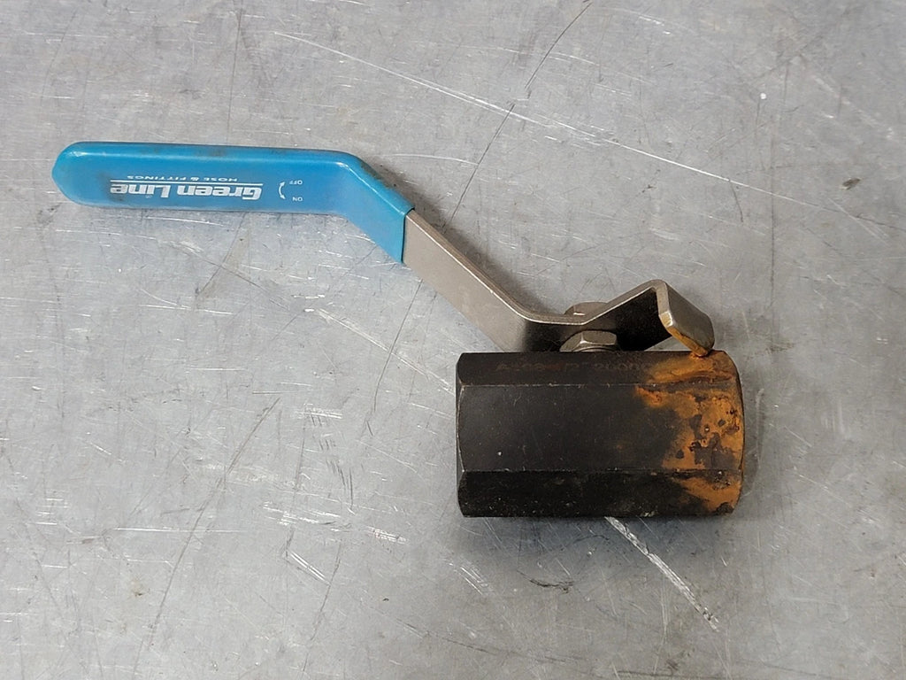 GREEN LINE 1/2" Threaded Ball Valve