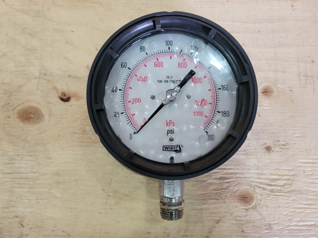WIKA PSI Pressure Gauge