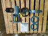DEZURIK PowerRac Cylinder Actuator Size 6 w/ Four SPDT Mech. Switch and Butterfly Valve