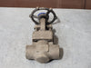 DSI VALVES 1" API 602 Class 800 Globe Valve 4221 F12-18