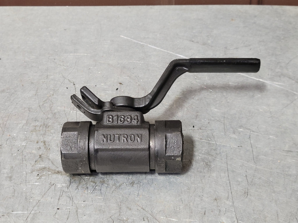 NUTRON 1/2" Floating Ball Valve T3, B16.34