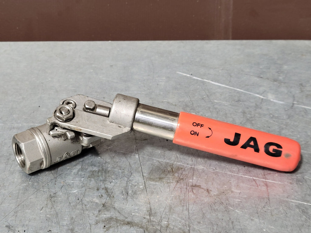 JAG 1/2" 2000 WOG Ball Valve 