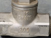 1" Class 200 Check Valve w/ 1" Ball Valve