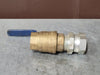 NEWLINE 1-1/4" 600 WOG Ball Valve w/ Coupler