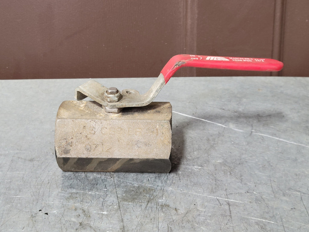 MAS 1-1/2" 2000 WOG Ball Valve CSSDR-1