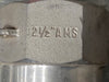 FLEETRITE 2-1/2" AMS 2-1/2in Npt Stainless Male Adapter