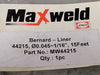MAXWELD Bernard-Liner MW44215