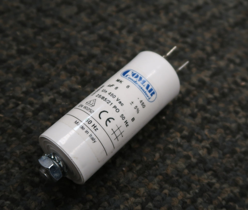 COMAR CONDENSATORI 6 mfd Capacitor MK-6