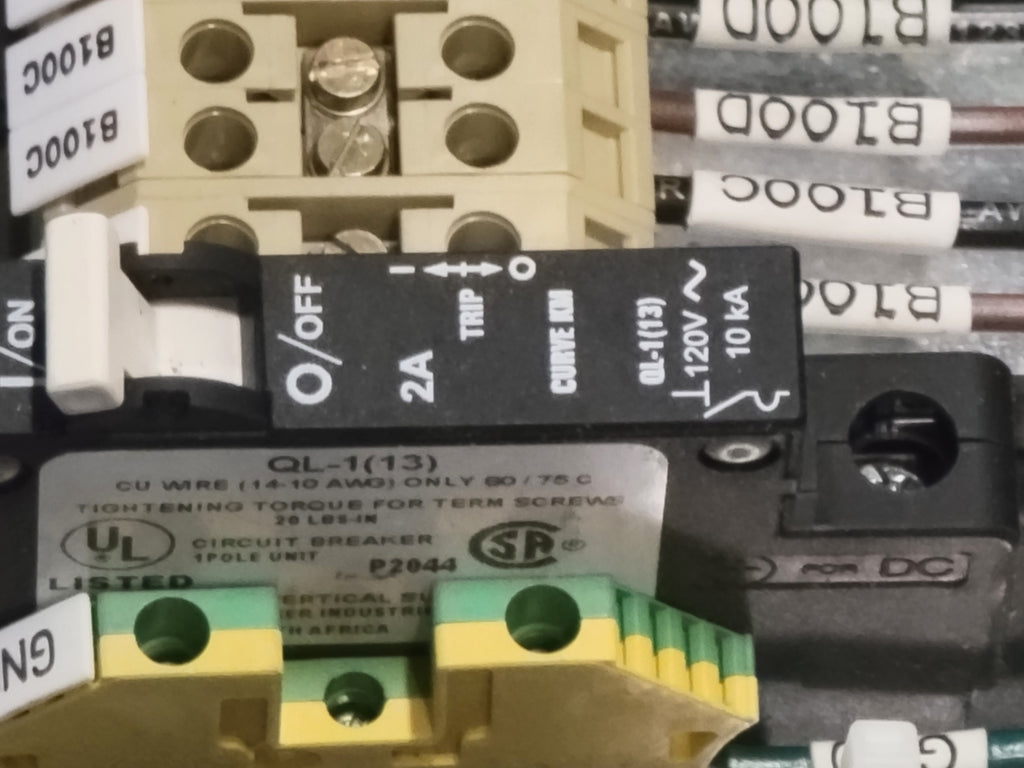 2 Amp 1 Pole Circuit Breaker