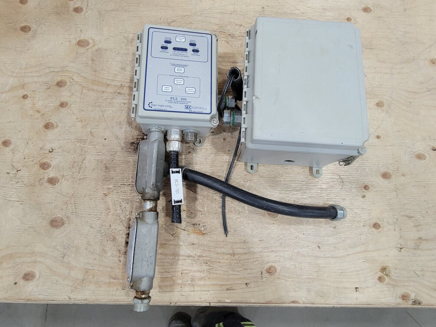 TITAN LOGIC CORP Flame-Gard Ignition Control Module FGI 100 w ...