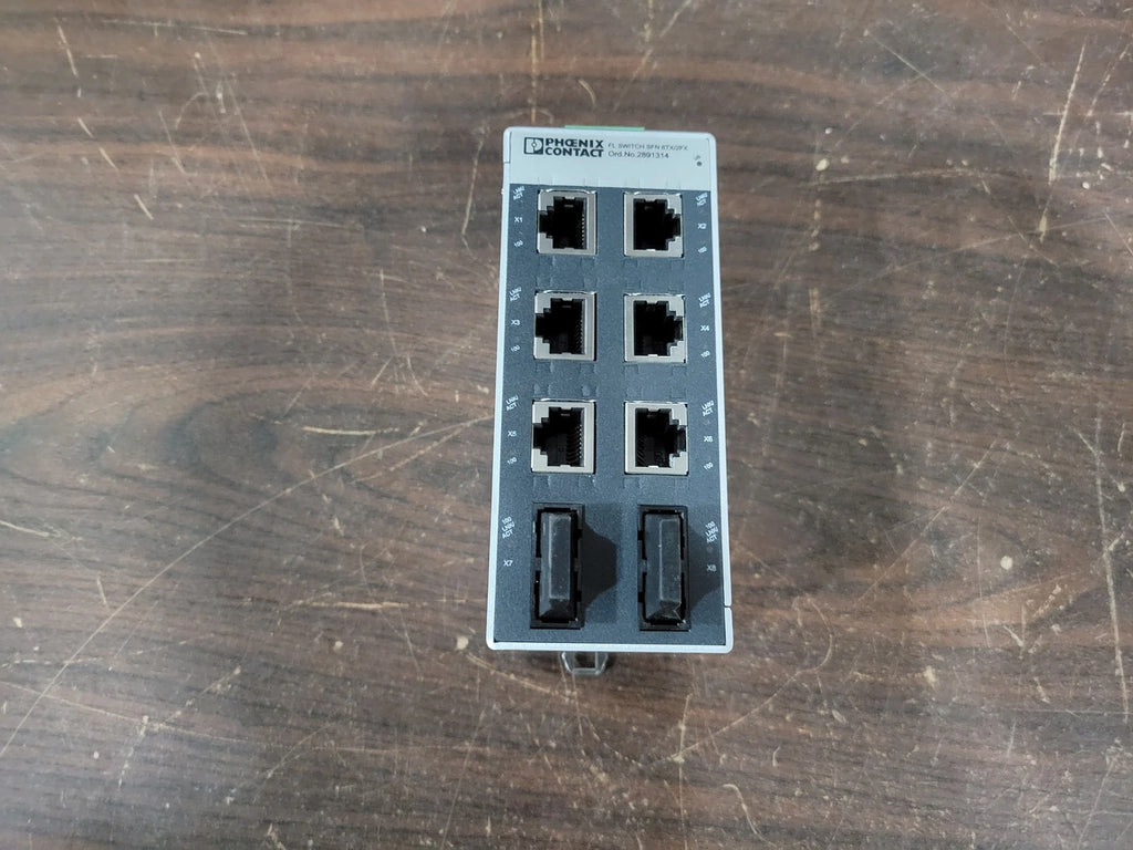 PHOENIX AUTOMATION Industrial  Ehternet Switch FL Switch SFN 6TX/2FX Ord No. 2891314