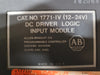 ALLEN-BRADLEY PLC-5 DC Driver Logic Input Module 1771-IV