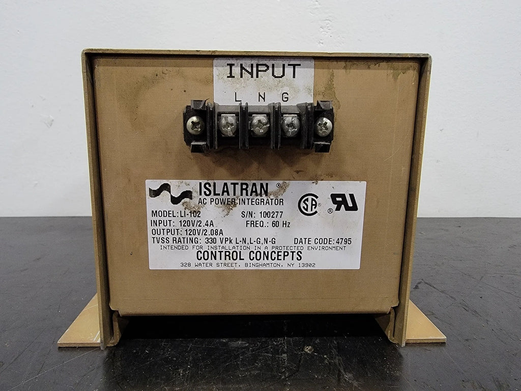ISLATRAN 2.4 Amp 120 Volts AC Power Integrator LI-102