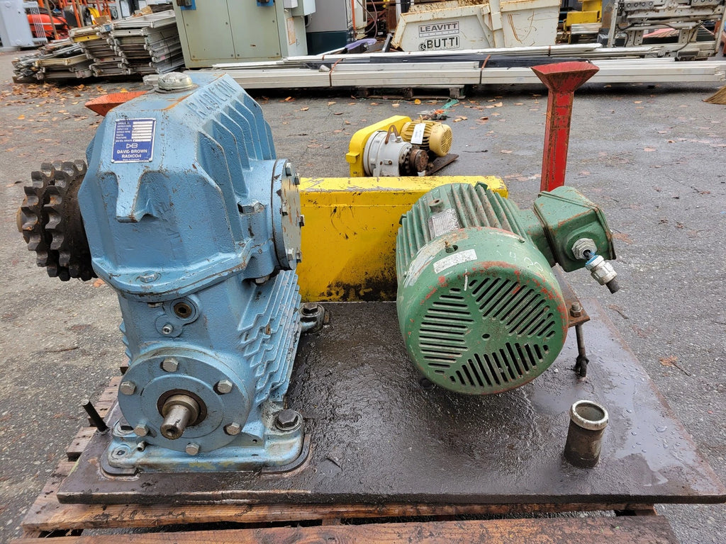 RADICON 15 hp, 460 Volts, 1775 Rpm, 254T Gear Reducer Motor