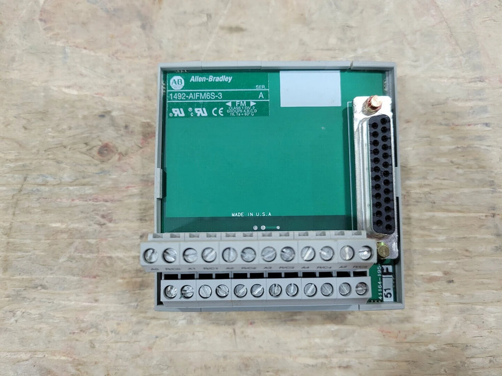 ALLEN-BRADLEY Interface Module 1492-AIFM6S-3