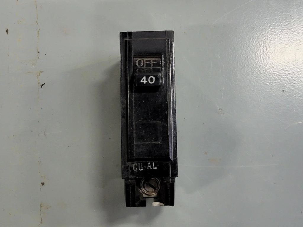 CANADIAN GENERAL ELECTRIC 40 Amp 1 Pole Circuit Breaker 