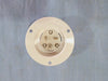 WOODHEAD 20 Amp Flanged Inlet Plug Nema 5-20