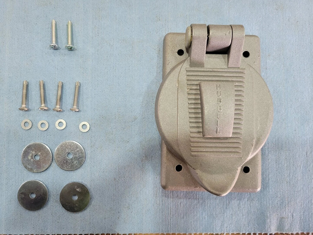 HUBBELL Weatherproof Outlet Cover w/ Lift Plate HBL9420