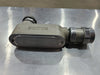 CROUSE-HINDS  2" L Shaped Conduit Outlet Body LB69 w/ Fittings