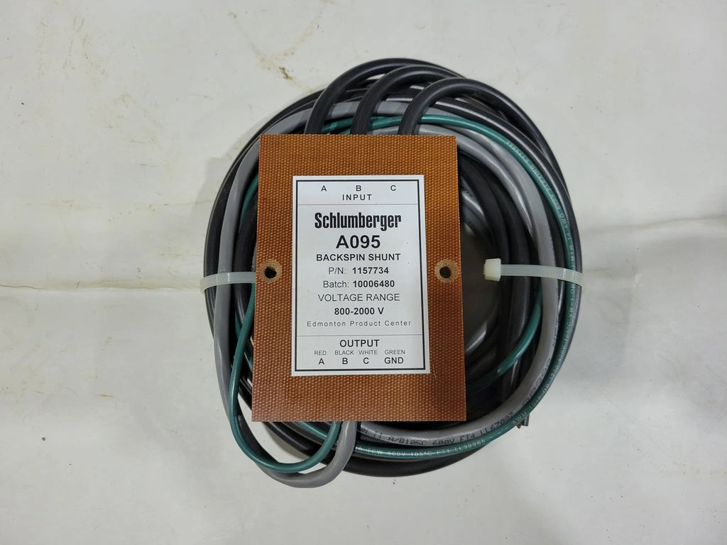SCHLUMBERGER A095 Backspin Shunt P/N 1157734, 800-2000 V