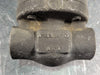 BONNEY FORGE 1/2", Class 800, Gate Valve, B16.34