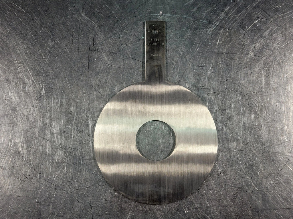 GASCO 4" 600 Orifice Plate 2.500