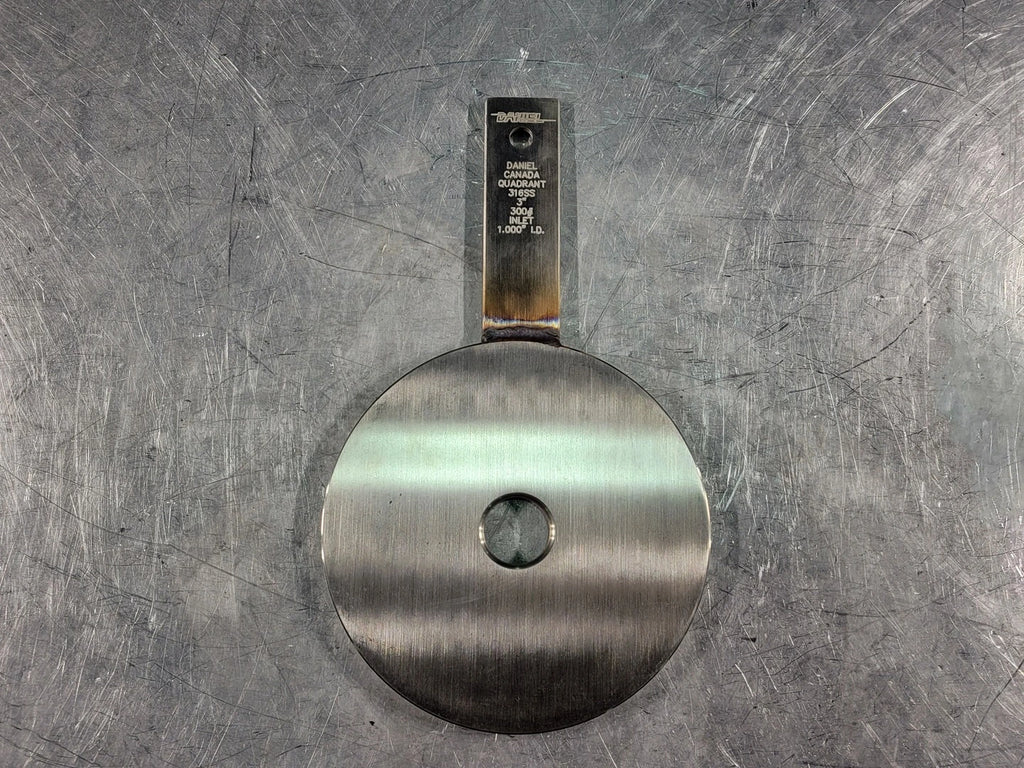 DANIEL WOODHEAD 3" 300 Orifice Plate 1.000