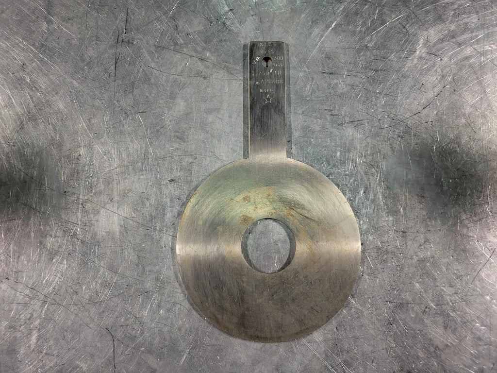NPT 3" 600 Orifice Plate 1.750