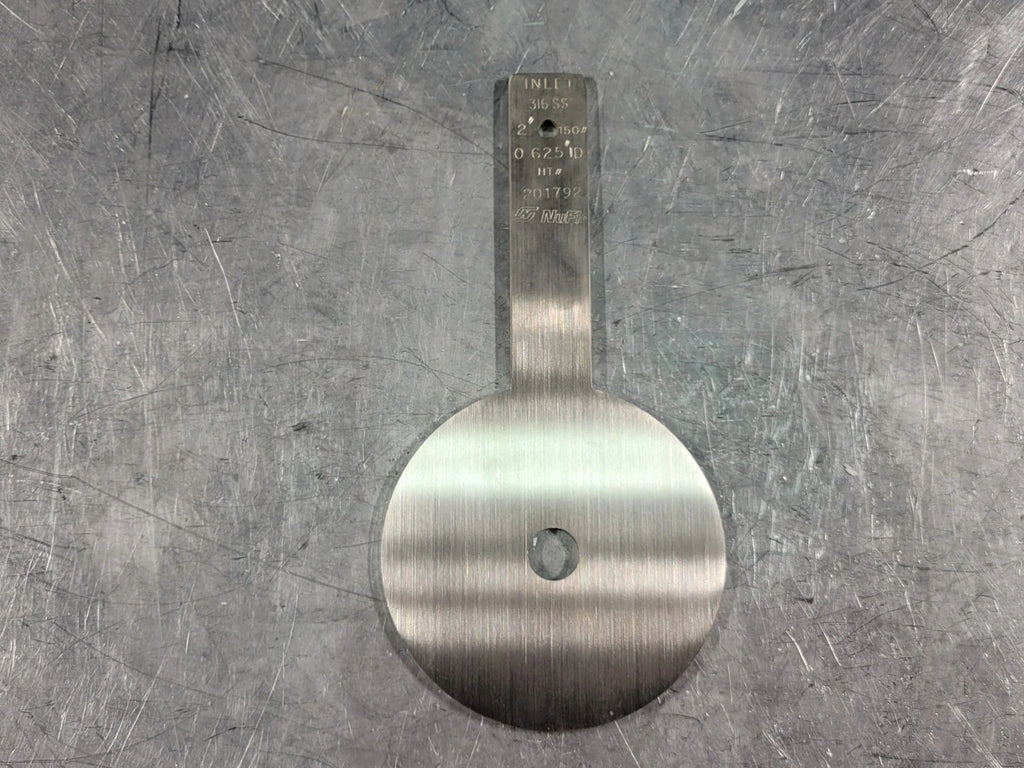 NUFI 2" 150 Orifice Plate 0.625