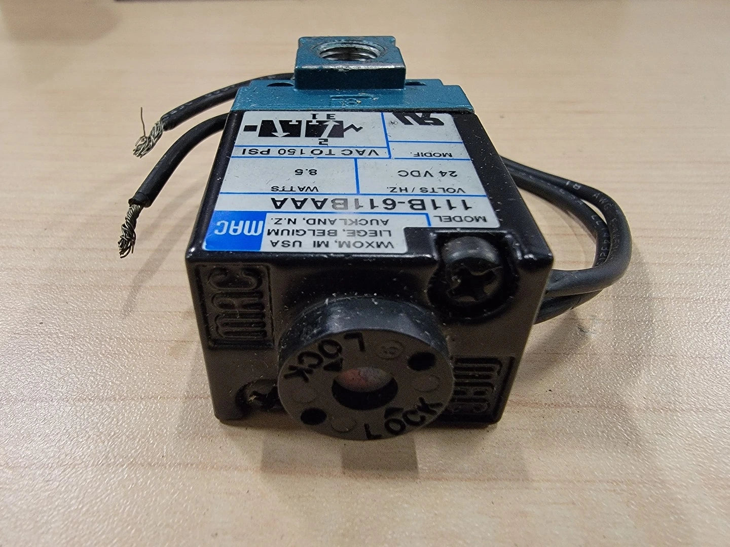 PME-611JM Solenoid Valve by MAC VALVES INC PME-611JM Solenoid Valve by MAC VALVES INC