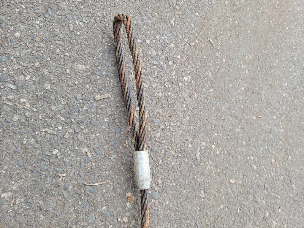 5/8" x 8 ft Lifting Wire Rope Sling Type Sling