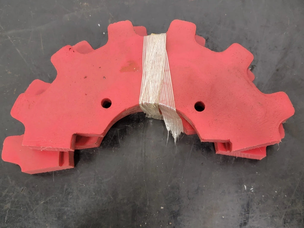 Split Mill Chain Sprocket - 13 Teeth Plastic