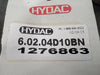 HYDAC Betterfit Hydraulic Pressure Filter Element 6.02.04D10BN P/N: 1276863 N/EI-B