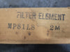 Elemento filtrante hidráulico MP81L8 2M 