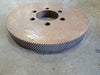 12" Knurled Finish Cylindrical Plate