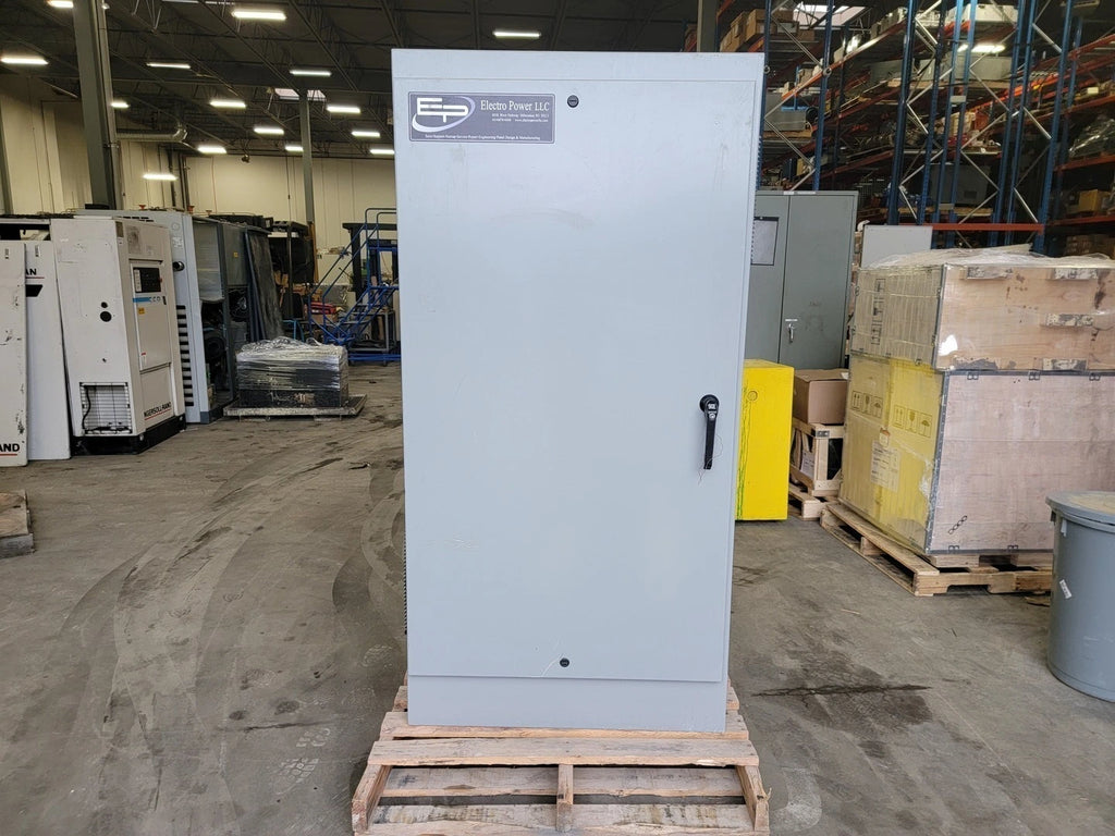 ELECTRO POWER Lockable Fan Cabinet w/ KDR Drive Reactor and KTR Tuning Reactor