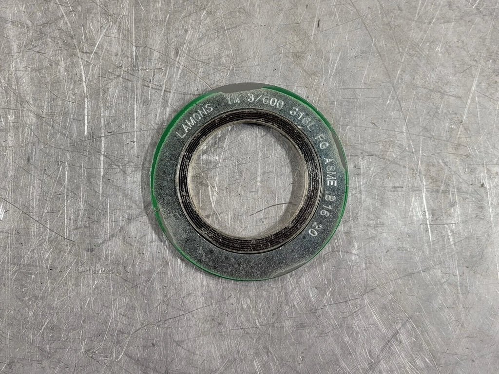 LAMONS 1-1/4" 3/600# 316L FG Spiral Wound Gasket