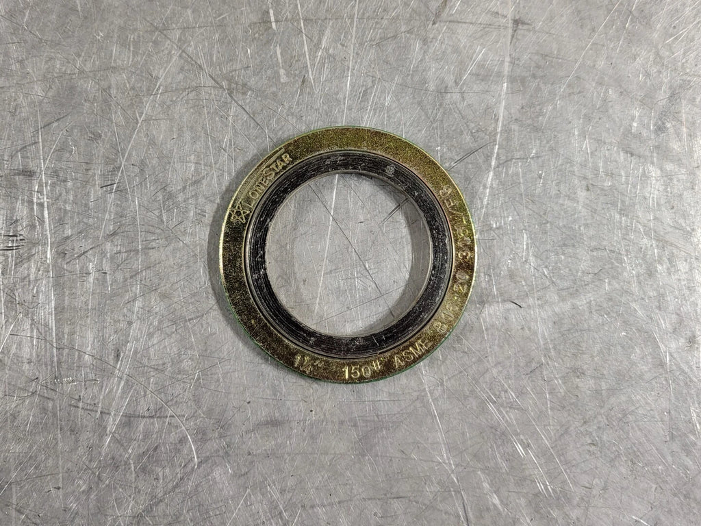 LONESTAR 1-1/4" 150# 316L/FG Spiral Wound Gasket 004