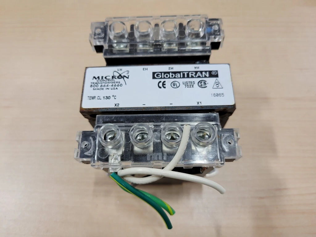 MICRON 50 VA Control Transformer, 480 pri. volts, 120 sec. volts B050-1216-GAF