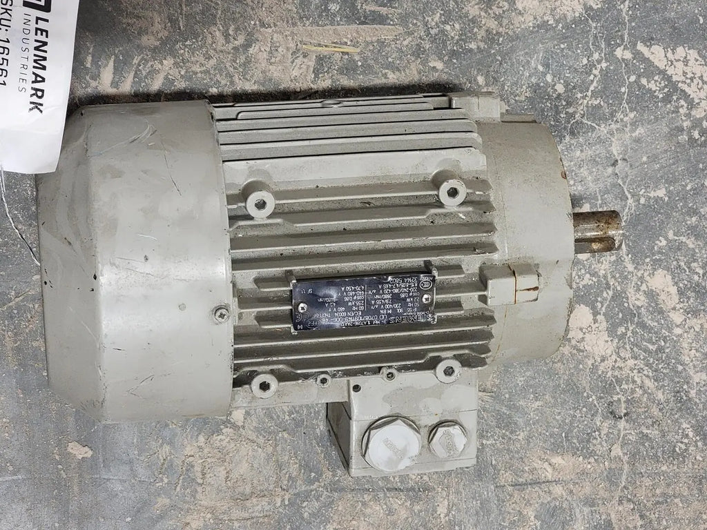 SIEMENS 3.4 hp, 480 volts, 3480 rpm, 90L Electric Motor 1LA7096-2AA12