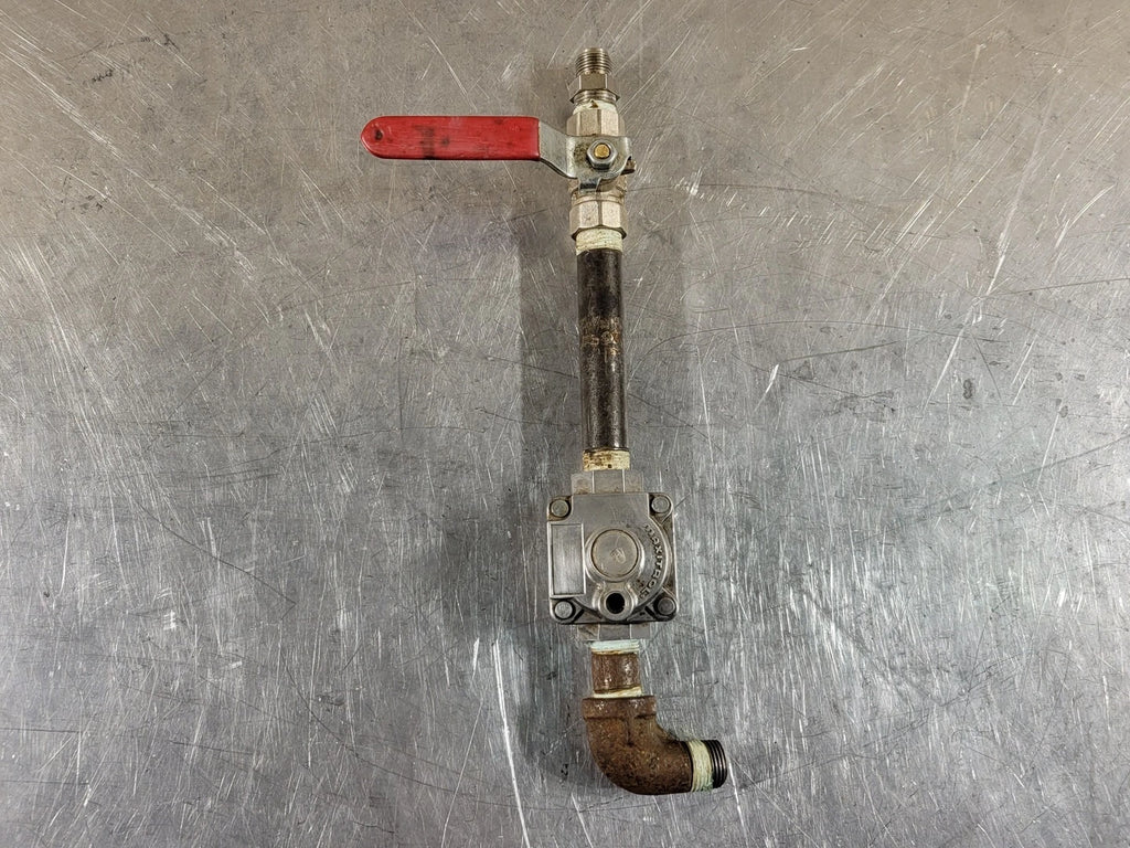 MAXITROL 3/8" Ball Valve with Poppet-Style Gas Regulator