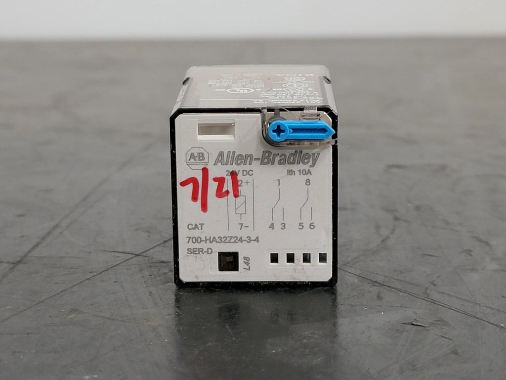 ALLEN-BRADLEY 10 Amp General Purpose DC Relay 800-HA32Z24-3-4