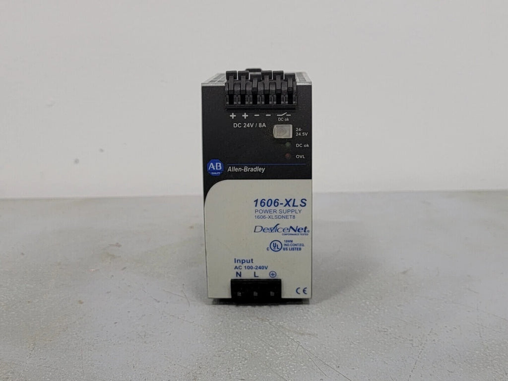 ALLEN-BRADLEY 8 Amp 24 Volts DeviceNet Power Supply 1606-XLSDNET8