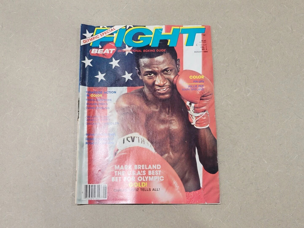 FIGHT BEAT August 1984 Magazine Mark Breland