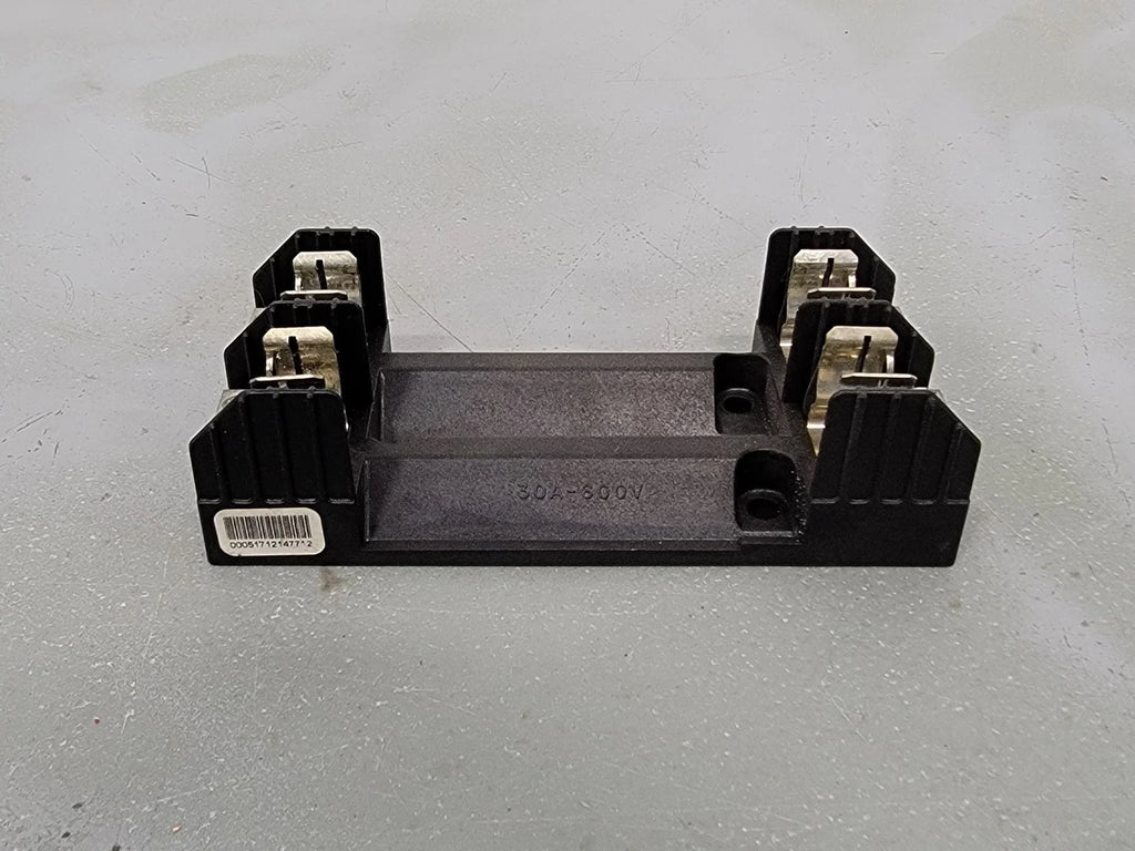 BUSSMANN Class R, 2-Pole, 600V-30A Fuseholder R60030-2CR