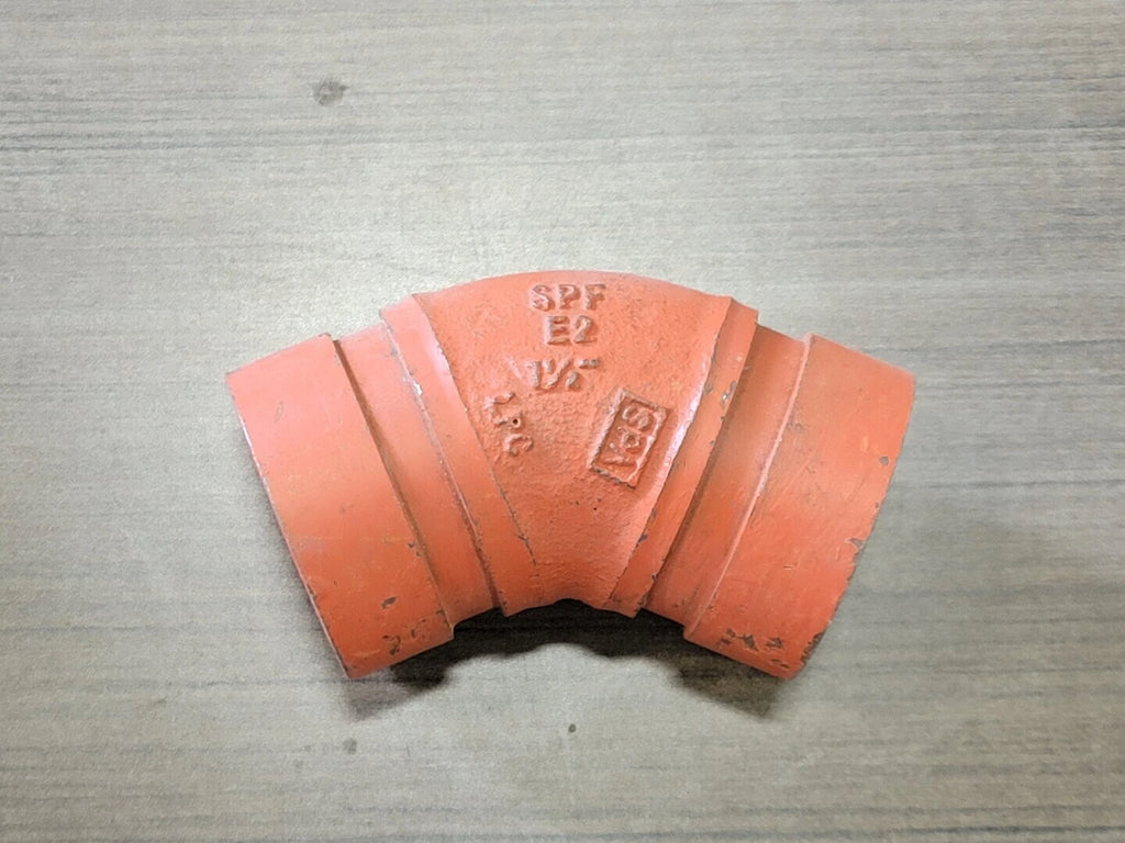 1-1/2", 45 Deg. Elbow, Socket Weld, FA30