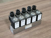 CFA Solenoid Valve Manifold C43-WESVAL w/ 3 Way NC 12DC 10W Solenoid Valve
