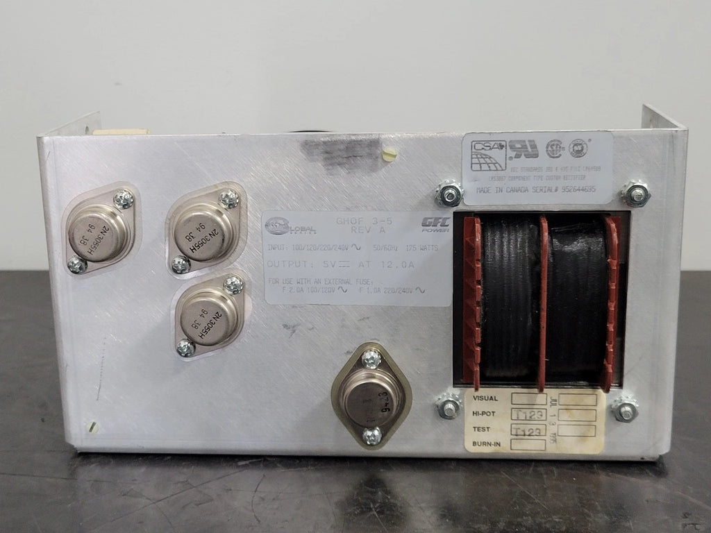 GFC POWER 12 Amp 240 Volts  Power Supply GHOF3-5