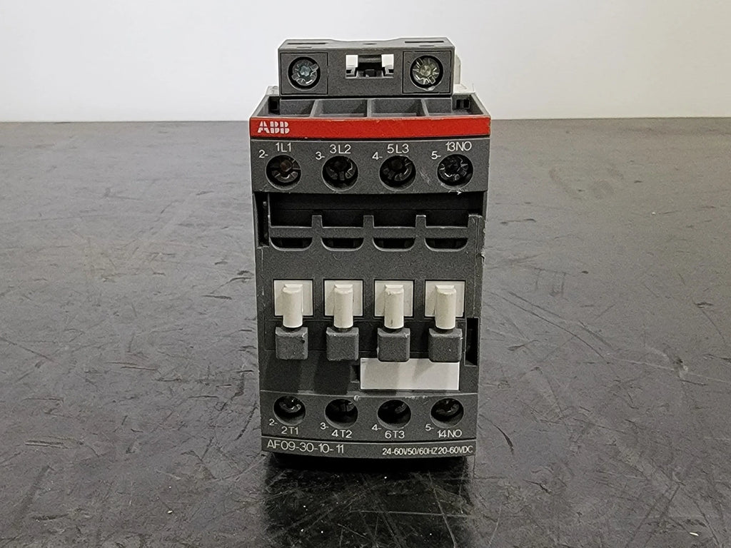 ABB 25 Amp, 3 Pole, 1NO, 24-60 VDC Coil Contactor AF09-30-10-11